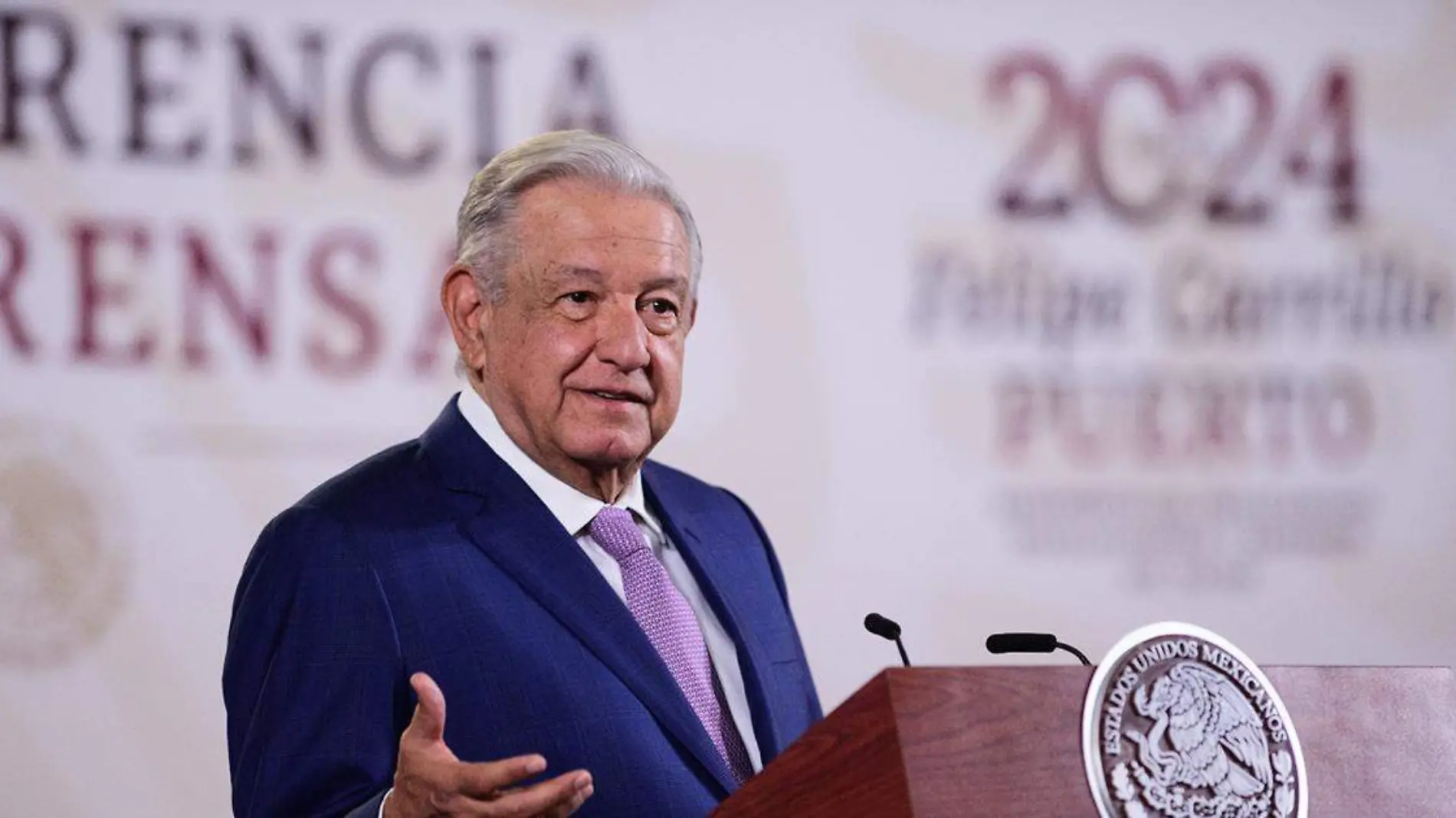 Andrés Manuel López Obrador, presidente de México